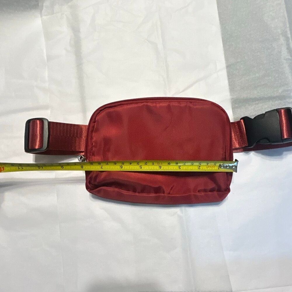 Red Fanny Pack Belt Bag
